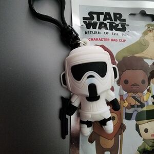 Scout Trooper bag clip keychain